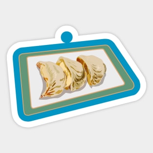 Jiaozi / Chinese dumplings cartoon illustration Sticker